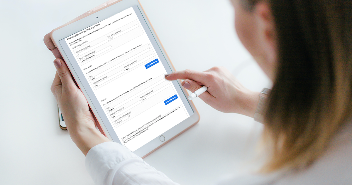 A Guide to Questionnaire Templates for Photographers Light Blue